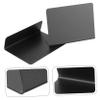 12-Pack Small Black PVC L-Shaped Message Boards view 2