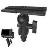 Marine Sonar Mount, 360° Swiveling Mounting Bracket view 1
