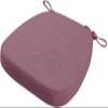 Chair Cushion with Ties, 40 x 38 cm, Non-Slip Seat Pad view 1