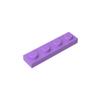 TYCOLE Gobricks GDS-504 Plate 1 x 4, Compatible with 3710, 700 Pieces, Medium Lavender (062) view 1