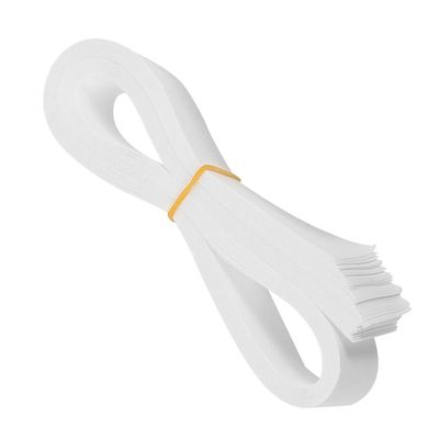 White Paper Banknote Bands for Cash, Flexible and Lightweight