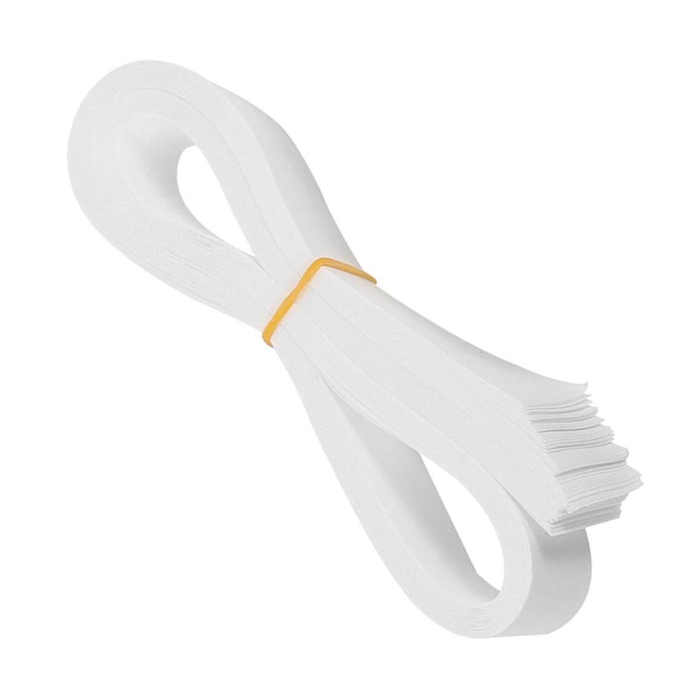 White Paper Banknote Bands for Cash, Flexible and Lightweight
