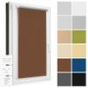 Estika Blackout Roller Blind Without Drilling, 62 x 150 cm, Brown, Thermal Blind view 1