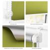 Estika Blackout Roller Shade, No Drilling, 43 x 220 cm, Green, Thermal Shade view 3
