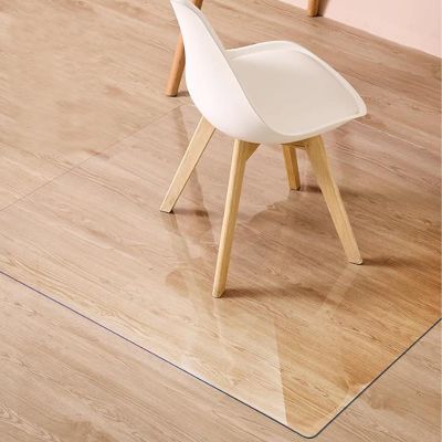 1.5 mm Transparent Chair Mat for Hard Floors, 60 × 90 cm