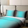 Loussiesd Blue and Black Ombre Bedding Set, 155 x 220 cm, 100% Cotton view 4