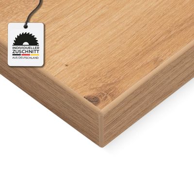 HausFux Custom-Cut Chipboard, 1.9 cm Thick, Artisan Oak (80 x 70 cm)