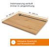 HausFux Custom-Cut Chipboard, 1.9 cm Thick, Artisan Oak (80 x 70 cm) view 3
