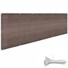 Wzmazingly Balcony Privacy Screen, Brown, 50 x 470 cm view 1