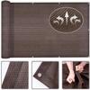 Wzmazingly Balcony Privacy Screen, Brown, 50 x 470 cm view 4