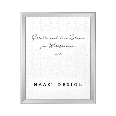RICO Puzzle Frame 61 x 91.5 cm, Brushed Aluminum Decor