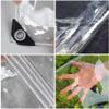 LCYFBE Transparent Waterproof PVC Tarp with Rope, 2.1 x 4 m view 4