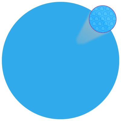 Ailgely Blue Round Pool Solar Cover, 417 cm