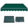 Retractable Patio Awning Replacement Fabric, Waterproof PVC Oxford Cloth view 1