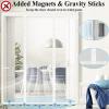 Magnetic Insect Screen Door, Double Opening, 250 x 200 cm, White view 2