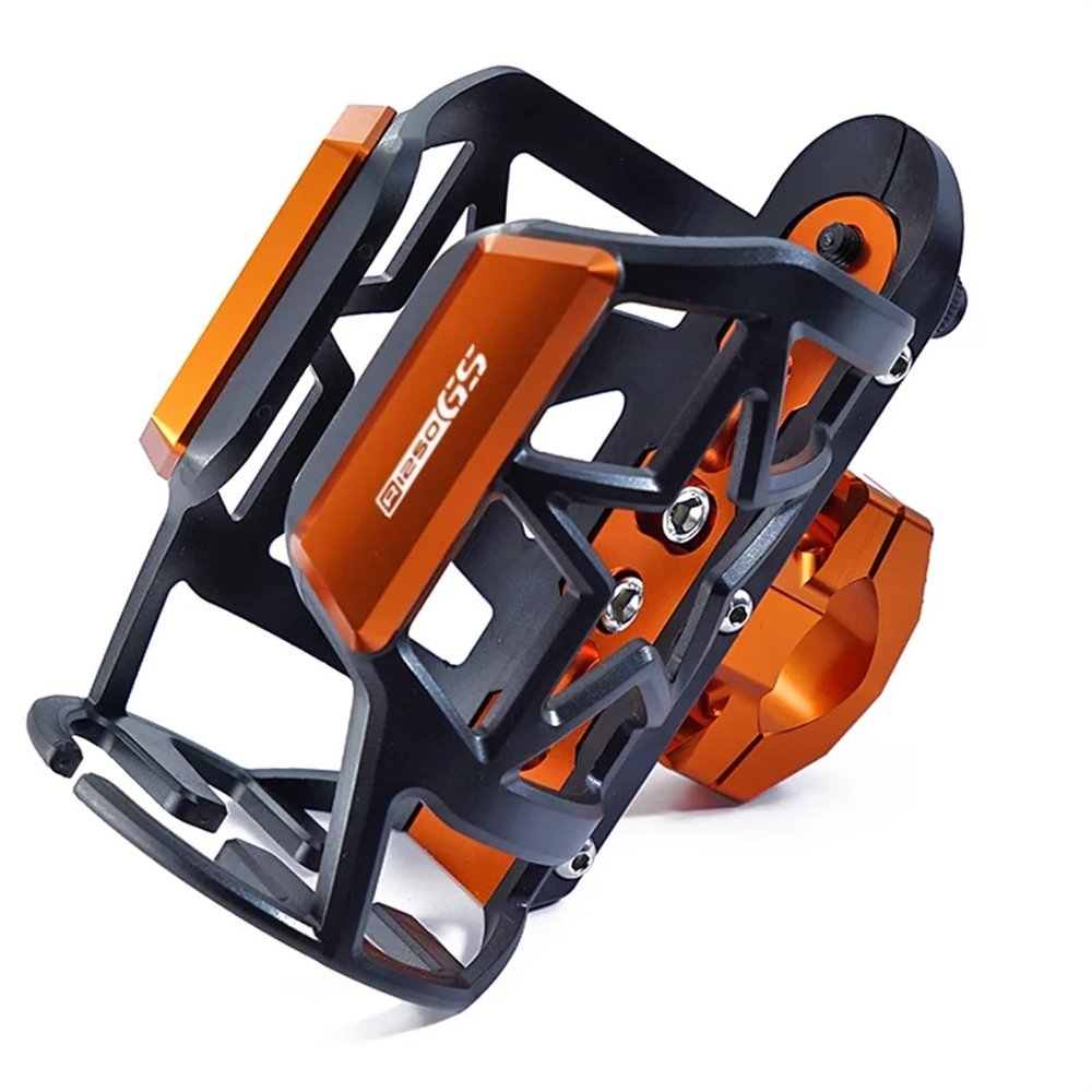 Motorcycle Drink Bottle Cage Holder for B&M&W R1250 GS/GSA (Orange)