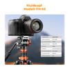 K&F CONCEPT Black and Orange Video Tripod with Fluid Head, 200 cm view 3