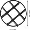 Yeehliny 20-Piece Plant Pot Riser Pads, Black Plastic Mesh Grids, 20 cm view 2