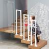 U-Shaped Wrought-Iron Stair Handrail, 35–100 cm, Complete Installation Kit view 1
