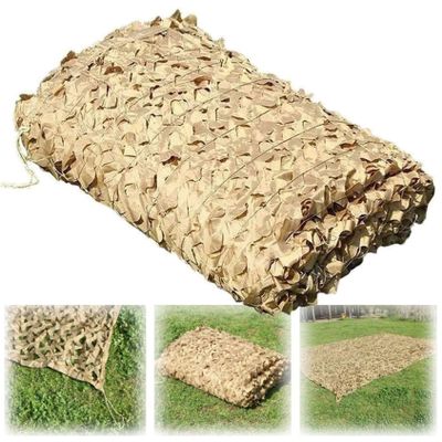 Bulk Roll Shade Net (210D Beige), Military Camouflage Net, Sunshade Canopy, UV-Protection Net, Breathable (Size: 12 x 20)