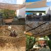 Bulk Roll Shade Net (210D Beige), Military Camouflage Net, Sunshade Canopy, UV-Protection Net, Breathable (Size: 12 x 20) view 2