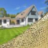 Bulk Roll Shade Net (210D Beige), Military Camouflage Net, Sunshade Canopy, UV-Protection Net, Breathable (Size: 12 x 20) view 3