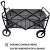 LXYDPZ Folding Shopping and Camping Wagon, Sand view 2