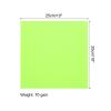 QUARKZMAN 100-Sheet Double-Sided Fluorescent Green Origami Paper, 25 x 25 cm, 70 gsm view 2