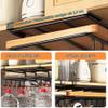 Hperu Under-Shelf Cutting Board Holder, Black view 4
