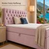 Best For Home Trinity K-14 King Bed 200 x 200 cm with Mattress & Storage view 4