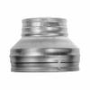 160 to 125 mm Round Duct Reducer, Galvanized Steel view 3