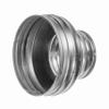 160 to 125 mm Round Duct Reducer, Galvanized Steel view 4