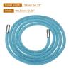 QUARKZMAN Light Blue Rhinestone Tube Rope, 138 cm, Round Diamond Trim view 2