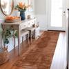 ZUZEKU Brown Washable Non-Slip Runner Rug, 50 x 300 cm view 2