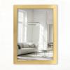CLAMARO Vision Wall Mirror 55 x 155 cm Gold with Frame, 300+ Sizes Available, Real Glass, Portrait or Landscape Mounting, Handmade in Germany view 2