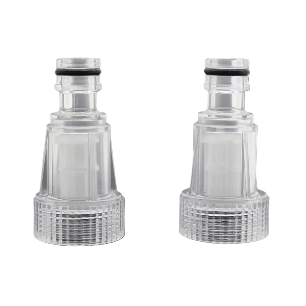 GOPEO 50-Pack Water Pump Nipple Filters, Garden Water Quick Connectors, Car Washing Machine Accessories, External Water Nuts