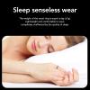 VBESTLIFE Smart Ring, Health and Activity Tracker, Heart Rate Monitor, Sleep Recorder, Activity Reminders, iOS/Android, IP68 Waterproof, Gold, Size 8 view 4