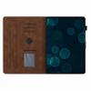 LMFULM Case for Samsung Galaxy Tab S5e 10.5" SM-T720/T725, Brown Coconut Palm Embossed view 4