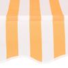 Willood Retractable Awning with Hand Crank, 200 cm, Orange/White Striped view 4