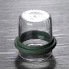 Mini Glass Travel Tea Set with Teapot and Two Cups view 3