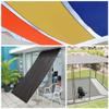 Shade Sail 2.6 x 7 m, Waterproof, 98% UV Protection, Ivory view 2