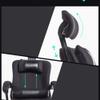 LiChA Office Chair, Computer Chair, E-Sports Gaming Chair with Ergonomic Cushion Seat, Mesh Fabric, Reclining Backrest, Black view 3