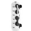 Water-Filled Fitness Dumbbell, Transparent, Portable, Adjustable Weight view 1