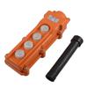 MCQWOMFQAK 4-Way Crane Pendant Push-Button Switch, Orange, COB-62 view 1