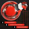 Niejgay Size 5 Official Training Soccer Ball, Red PVC, 21.5 cm Diameter view 2