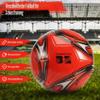Niejgay Size 5 Official Training Soccer Ball, Red PVC, 21.5 cm Diameter view 3