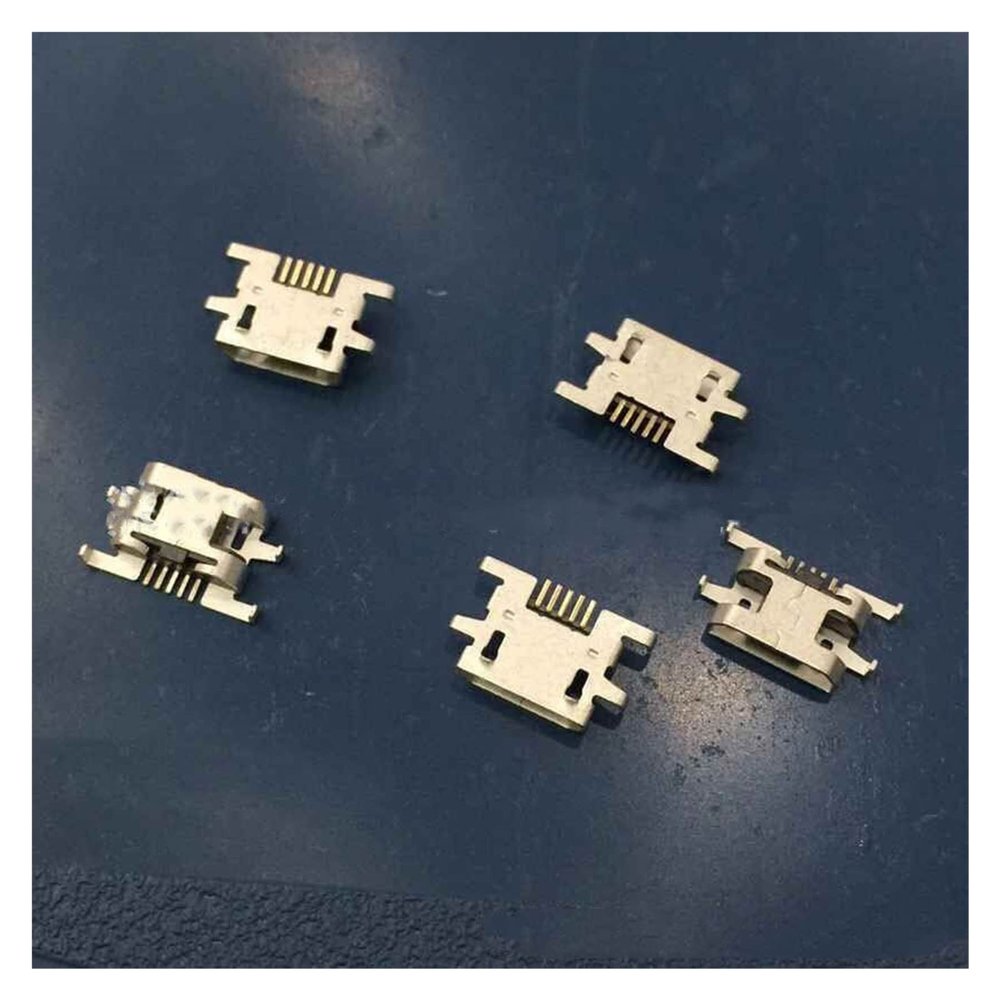 ChunLK 100-Piece Micro USB 5-Pin Female Charging Port Set