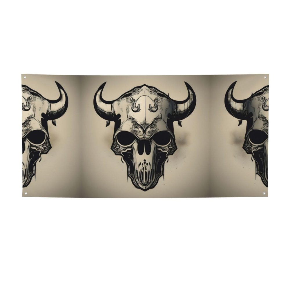 Banner and Signs, Runner and Bull Design, Personalized
