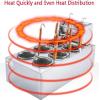 WQZStar Electric Noodle Cooker, 6-Basket Commercial and Home Use, Stainless Steel view 4