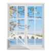 No-Drill Fly Screen for Windows, 55 x 185 cm, White view 1